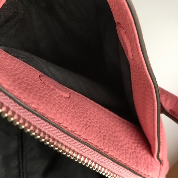 Rebecca Minkoff Guava Pink Micro Perry Satchel NEW - Picture 8 of 11